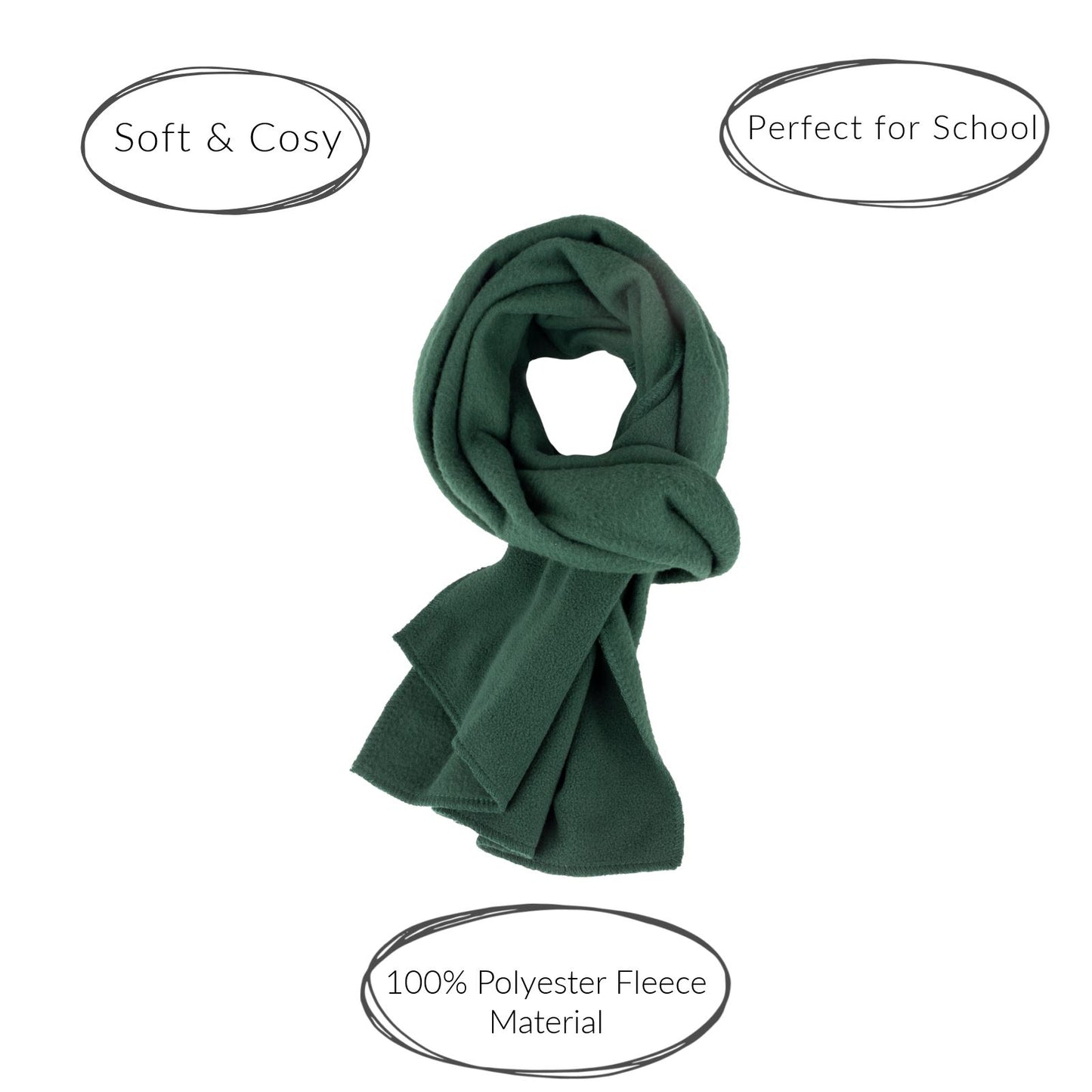 Kids Fleece Scarf