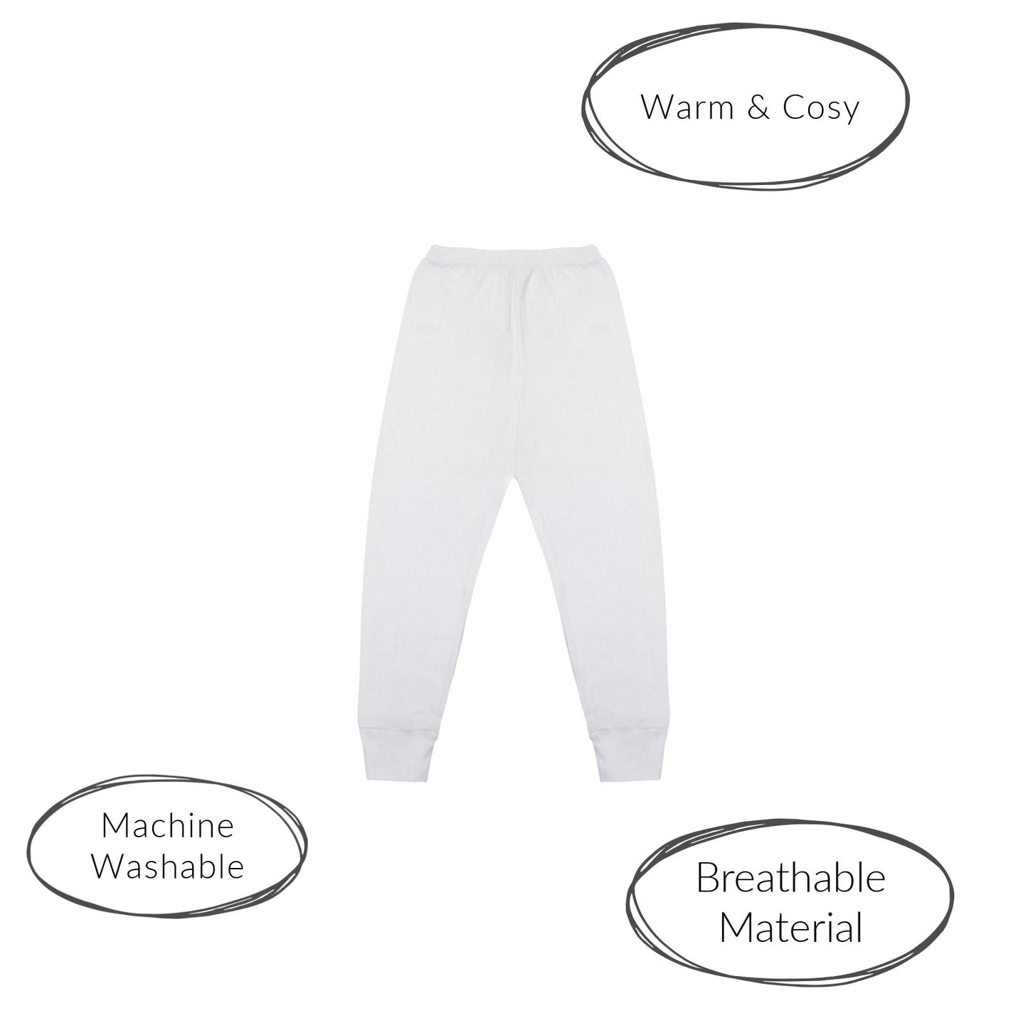 Thermal Leggings (Long Johns) 2 Pack