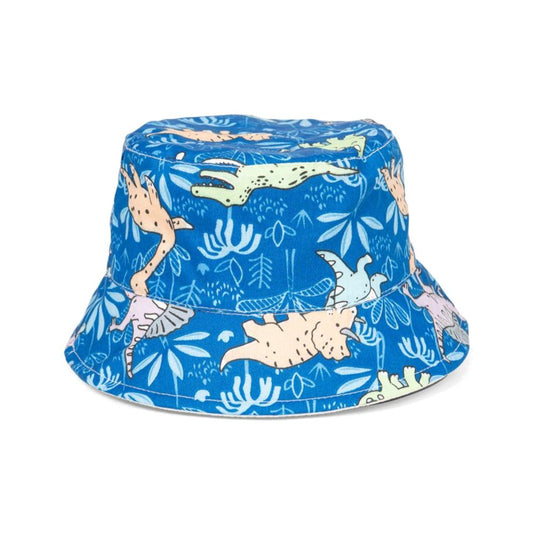 Boys Dinosaur Cotton Bucket Hat (3-6 Years)