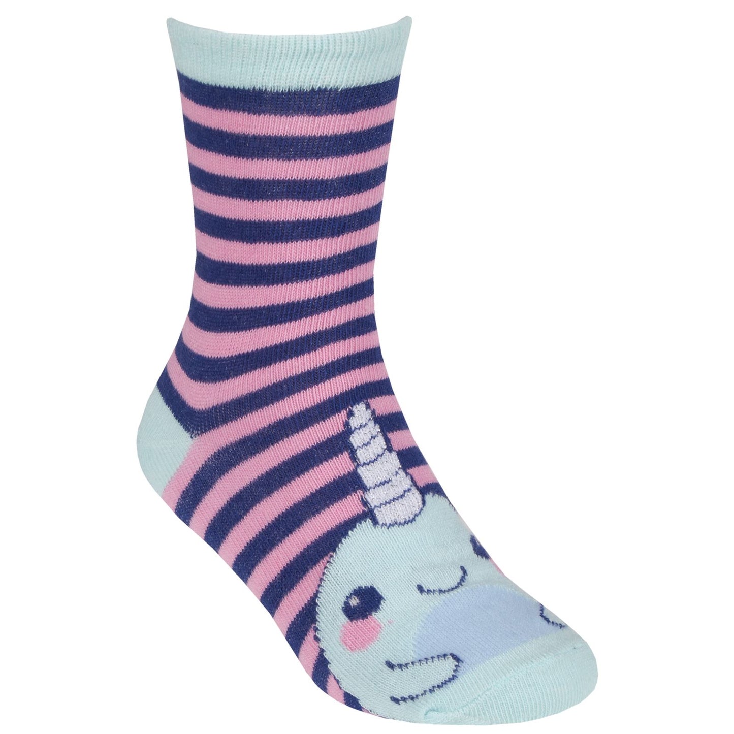 Novelty Cotton Rich Socks Kids (6 Pairs) - Various Designs Kids Size UK 6-8