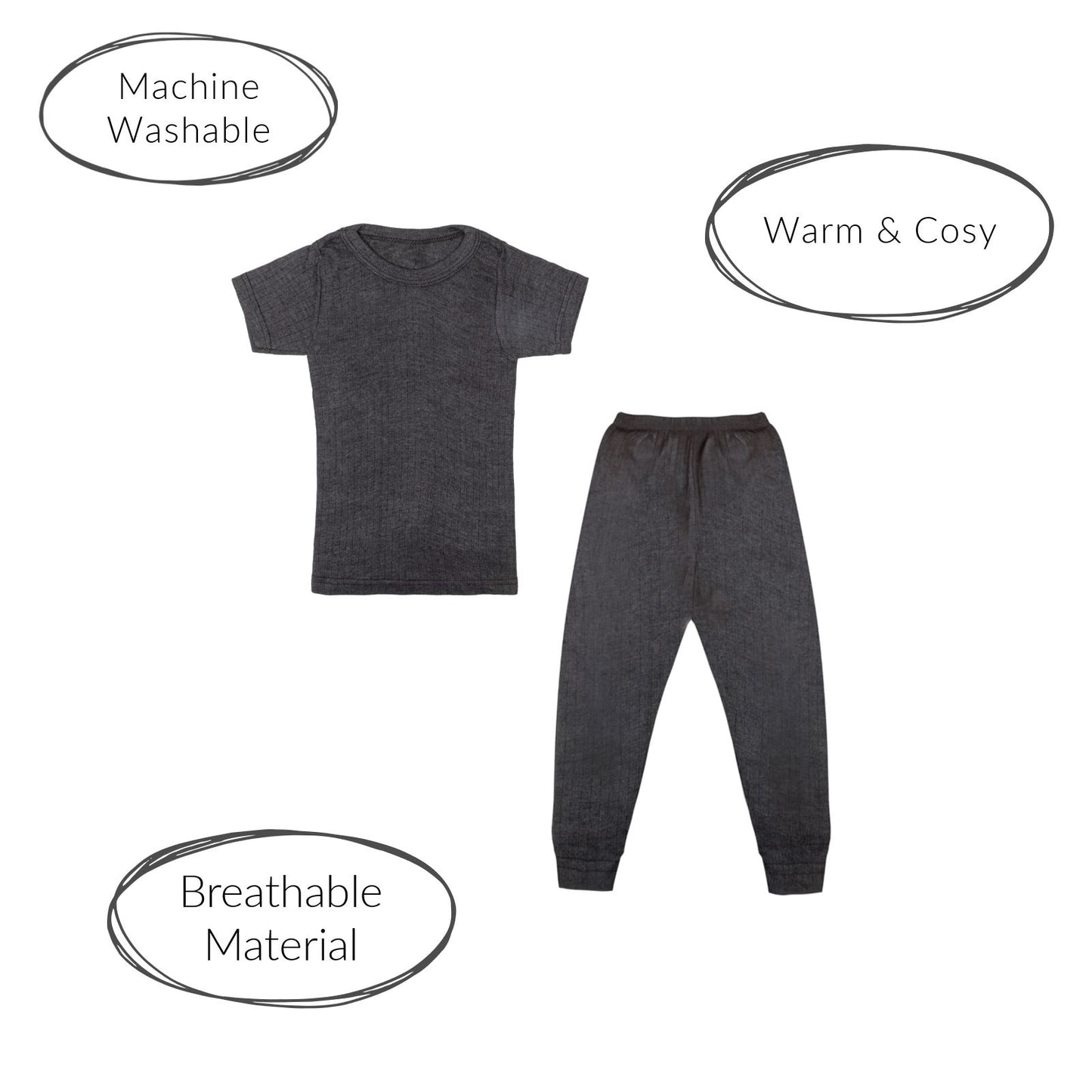 Thermal T-Shirt and Leggings (Long Johns) Set