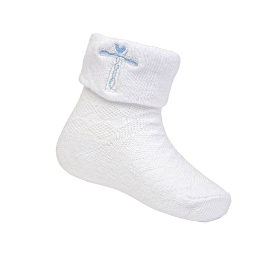 Baby Christening Socks - 0 to 12 Months