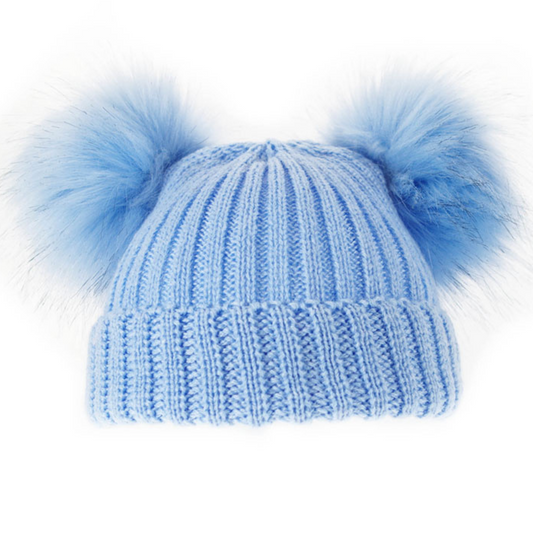 Baby Knitted Pom Pom Hat