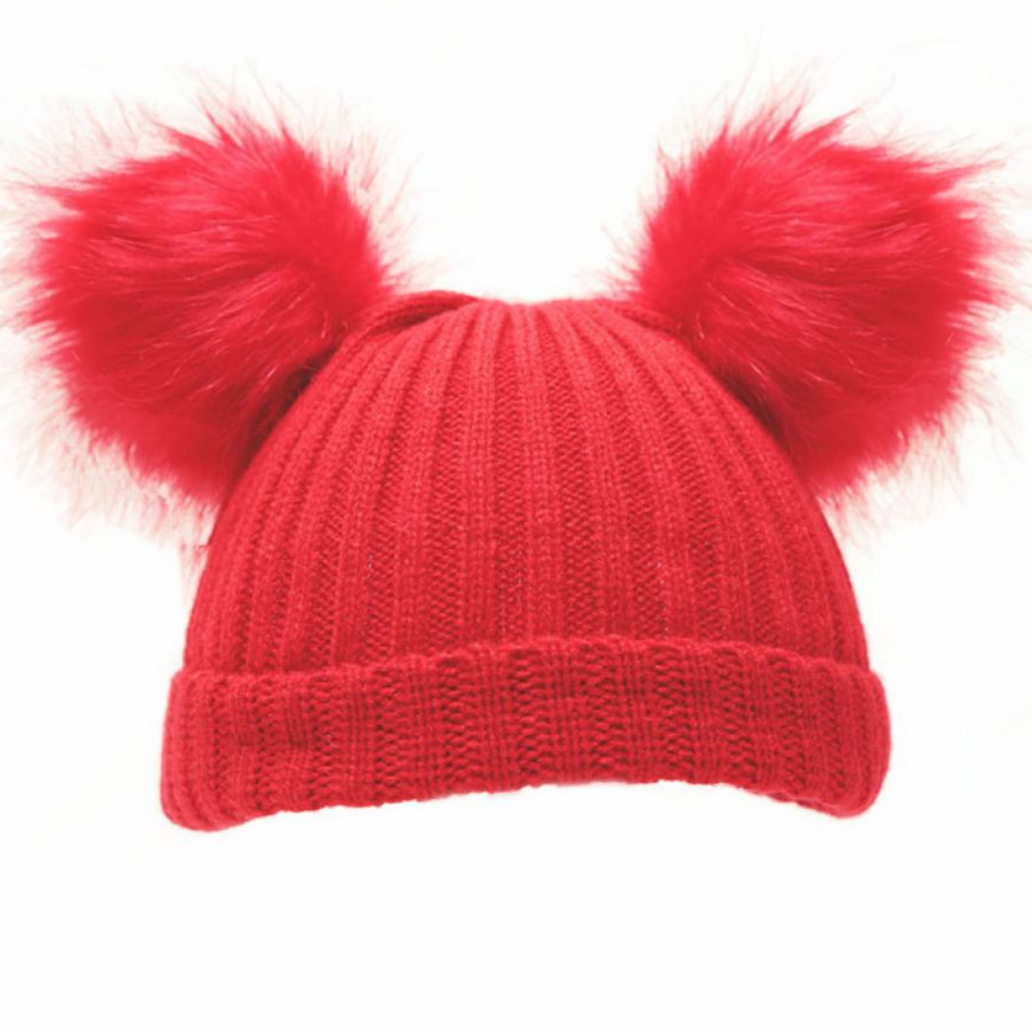 Baby Knitted Pom Pom Hat