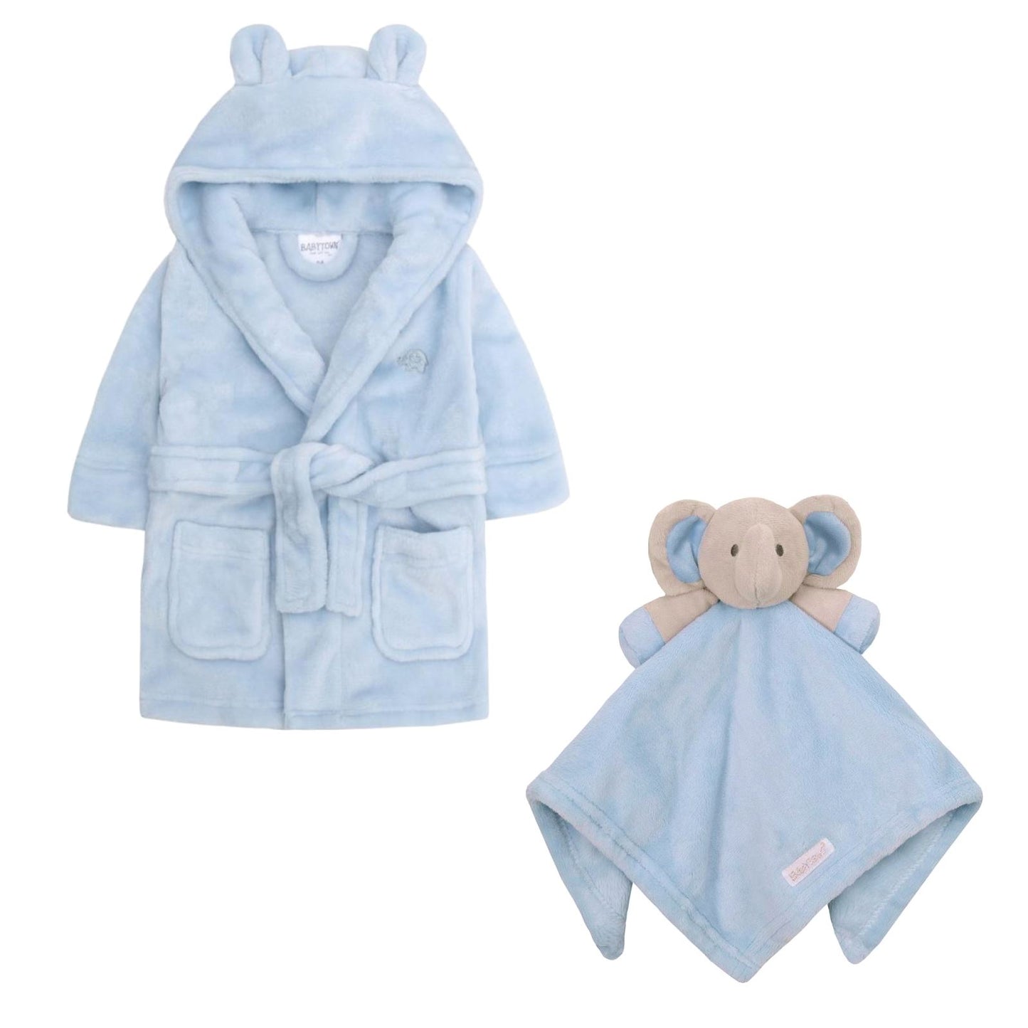 Elephant Dressing Gown & Comforter Set