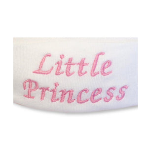 Little Prince & Princess Bib and Hat Set