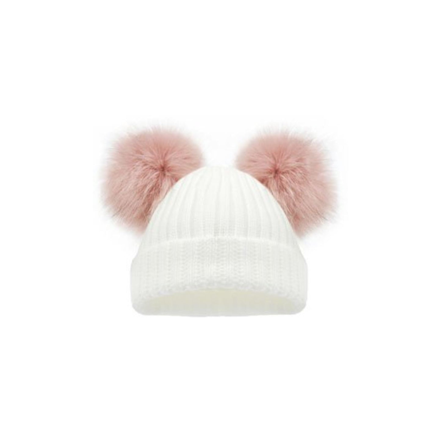 Double Pom Pom Hat