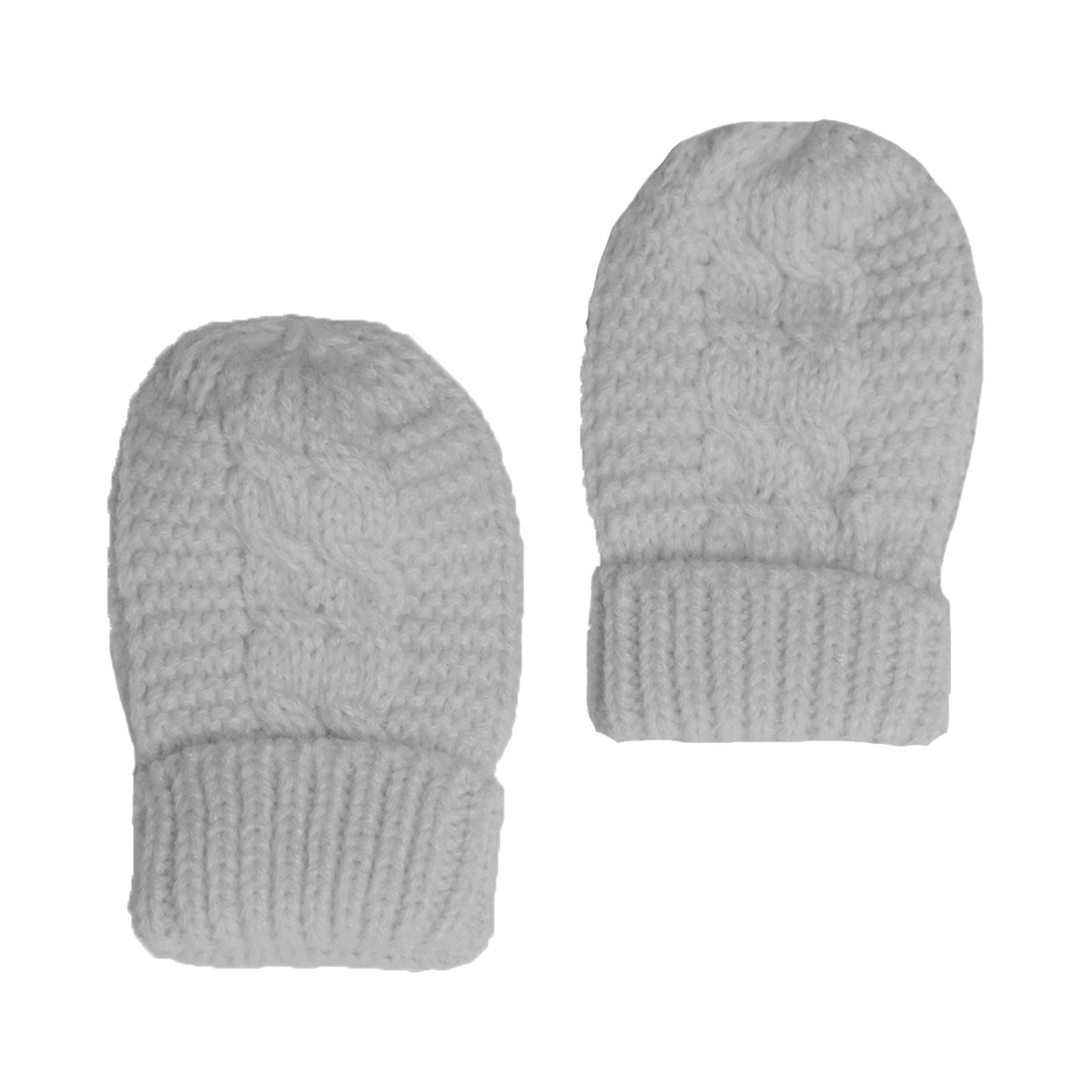 Cable Knit Mittens