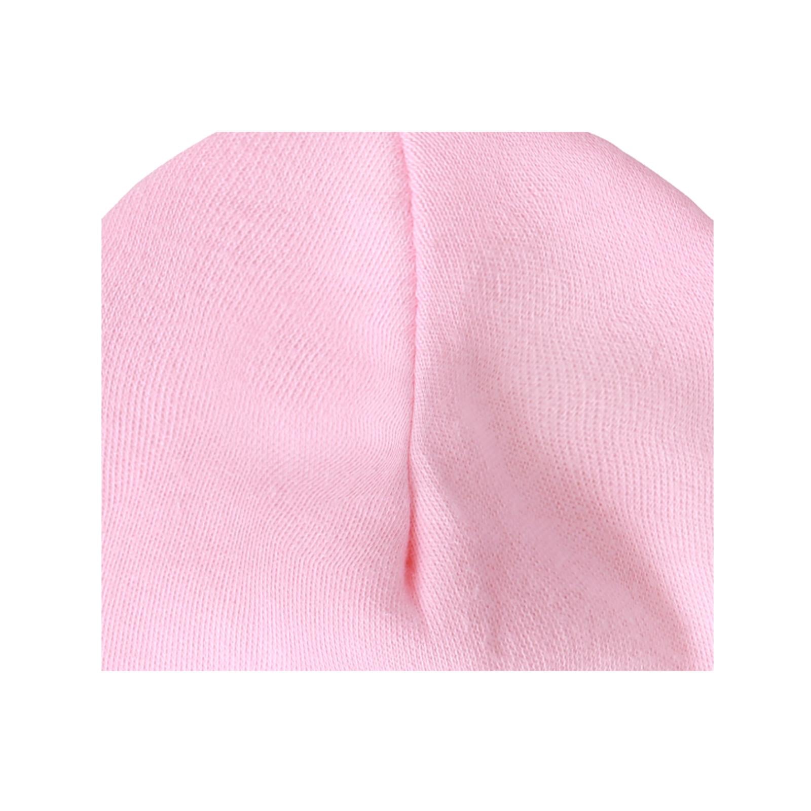 Baban Baby Hats - 2 Pack - 100% Cotton, Made In Britain - Pink