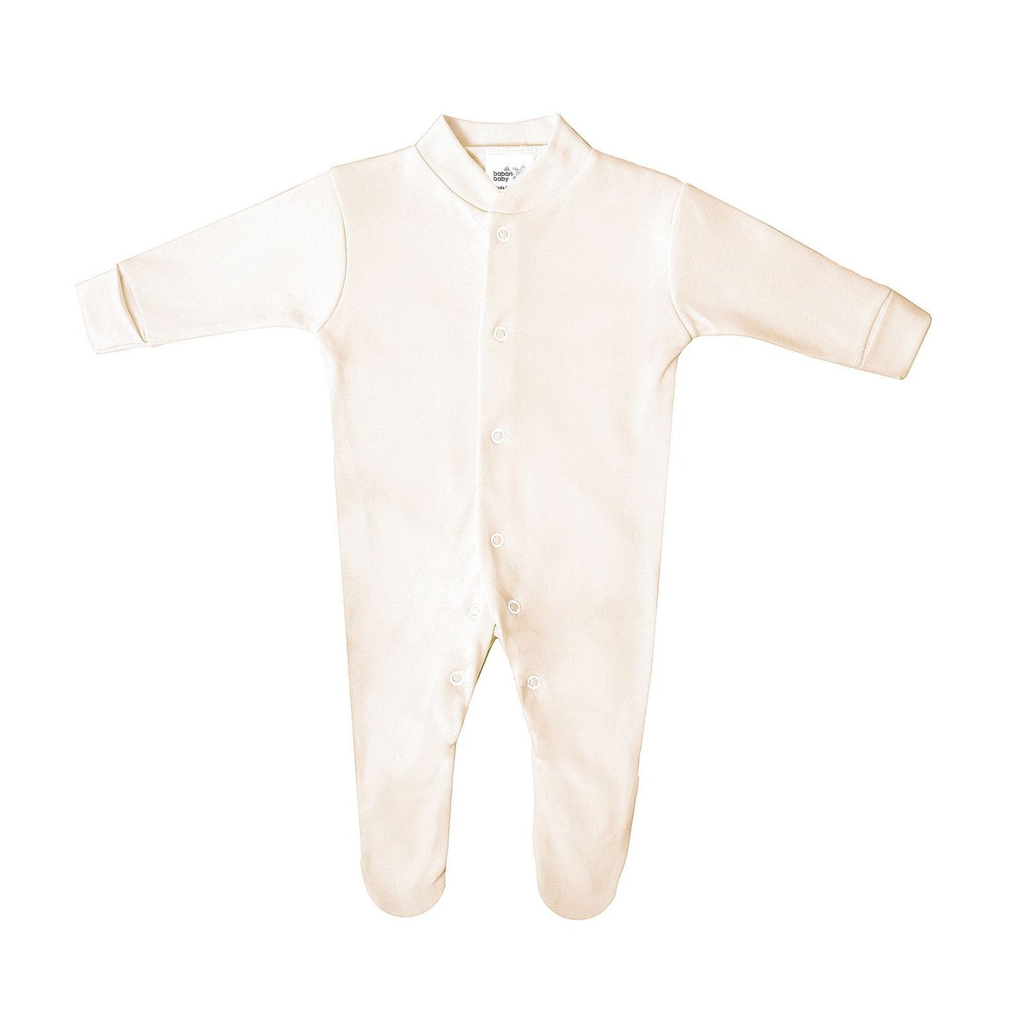 Baby Boys Set, Sleepsuit, Bodysuit, Hat, Made in UK, Pure Cotton, Cream