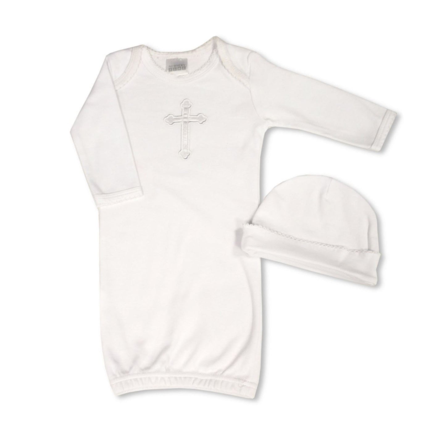 Christening Gown & Hat Set