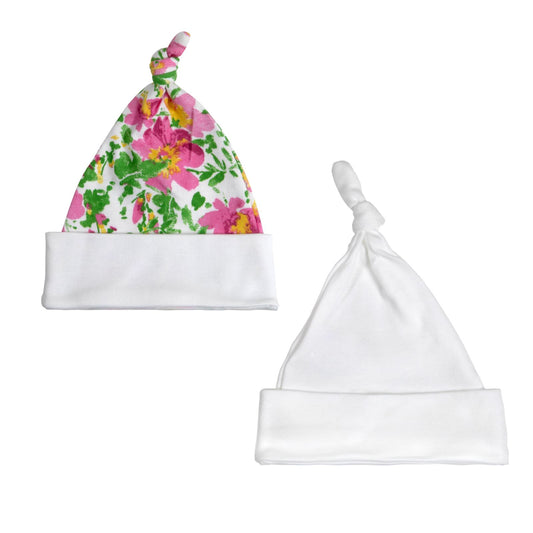 Baby Togs Knot Hat 2 Pack