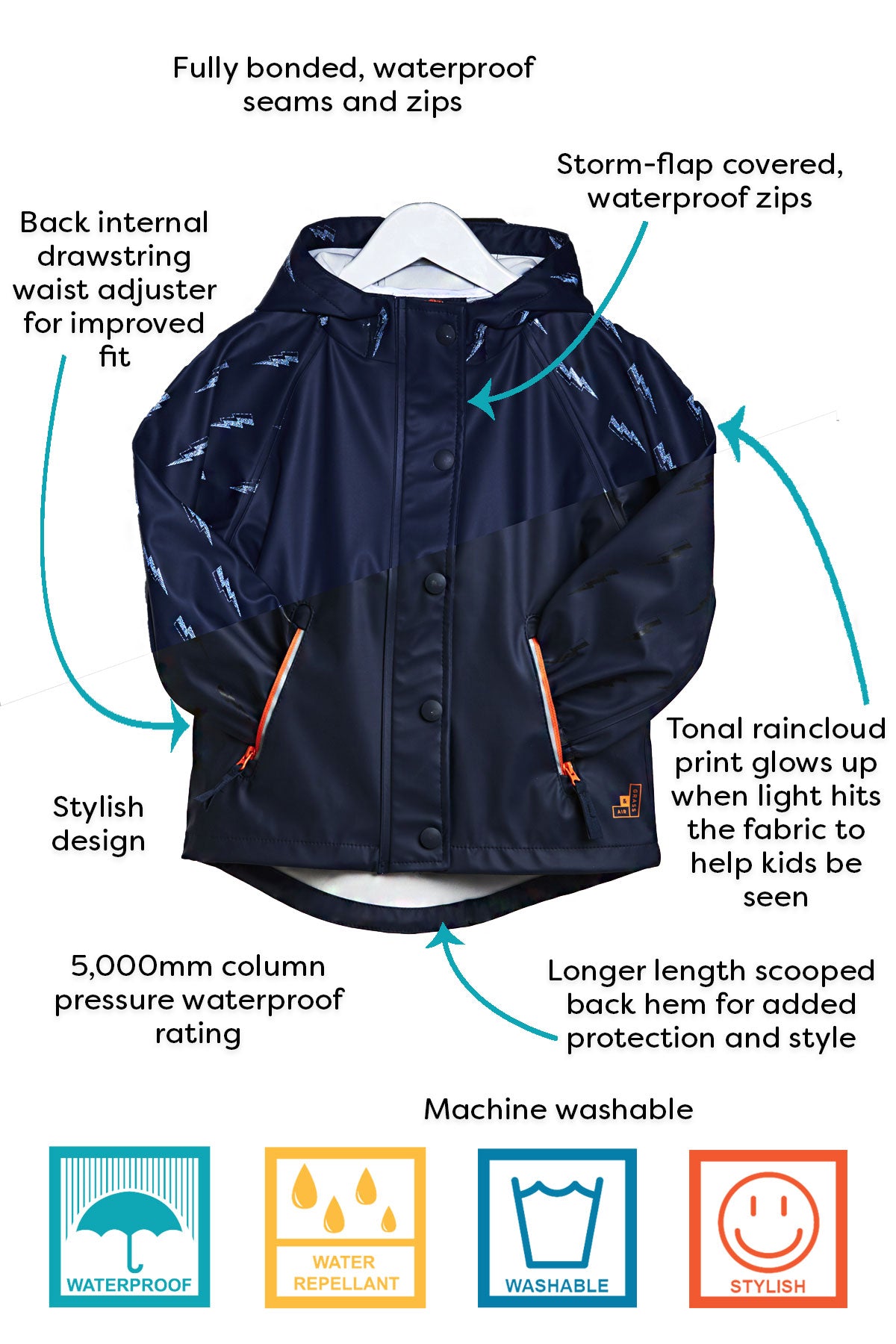 Grass & Air Lightning Bolt Light Catcher Jacket