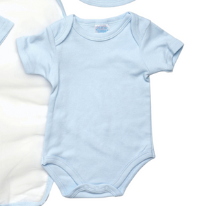 5 Piece Plain Layette Set