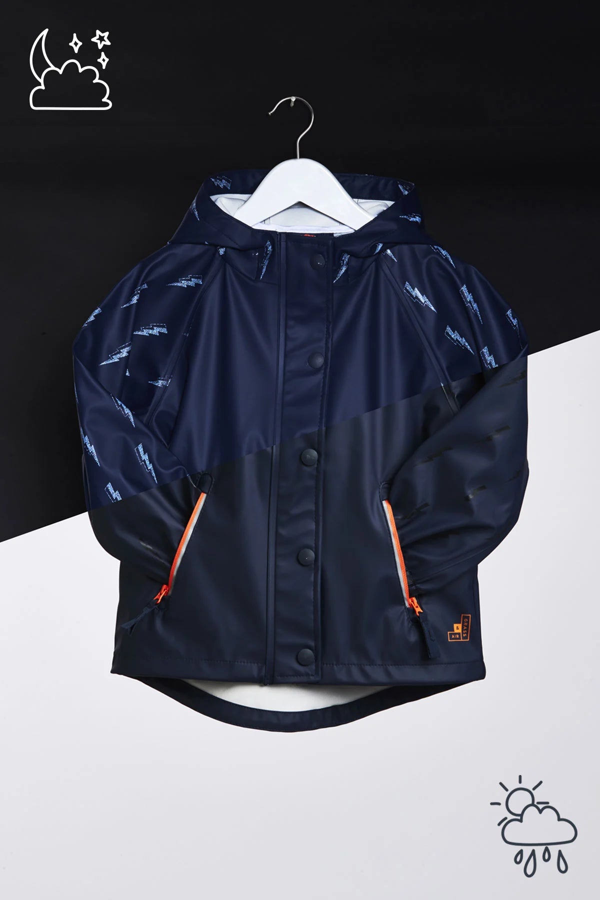 Grass & Air Lightning Bolt Light Catcher Jacket