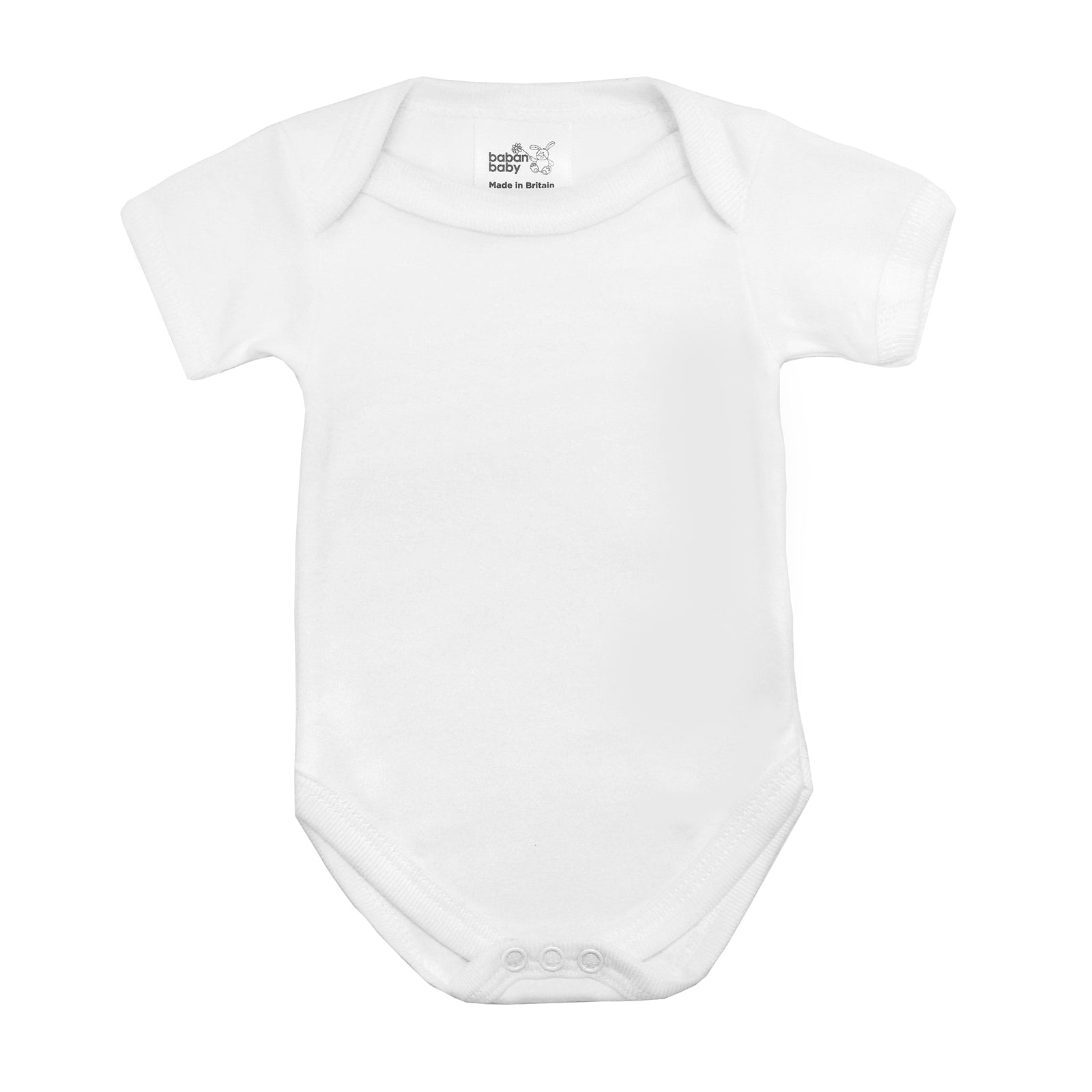 Baby Boys Set, Sleepsuit, Bodysuit, Hat, Made in UK, Pure Cotton, White