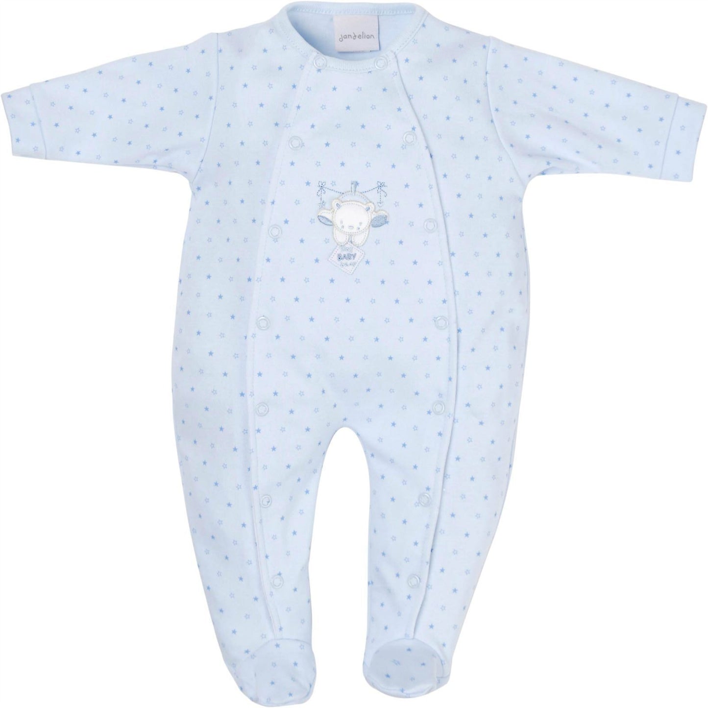 Tiny Baby Bear Star Printed Onesie