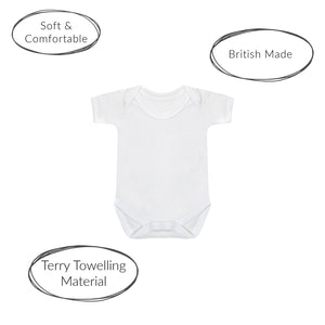 Terry Towelling Bodysuit - 2 Pack